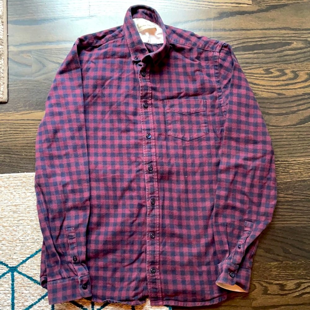 Libertine Libertine men’s plaid Hunter shirt size small